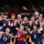 韓国、女子バレーで日本に勝利