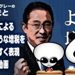 岸田内閣による地獄のような増税をわかりやすく表現している動画