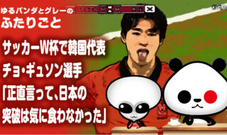サッカーW杯で韓国代表 チョ・ギュソン選手『正直言って、日本の突破は気に食わなかった』