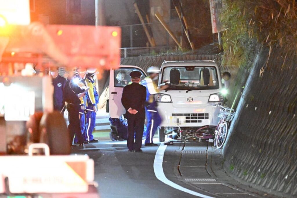 軽トラックを運転していた78歳の男を現行犯逮捕