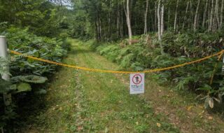 北海道ニセコ町の水源ピンチ