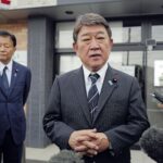 自民総裁選出馬の茂木氏