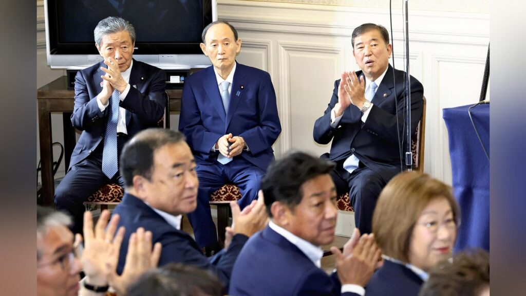 石破内閣支持率上昇