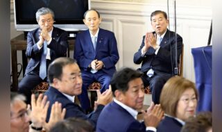 石破内閣支持率上昇