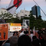 日本国旗をバツ印