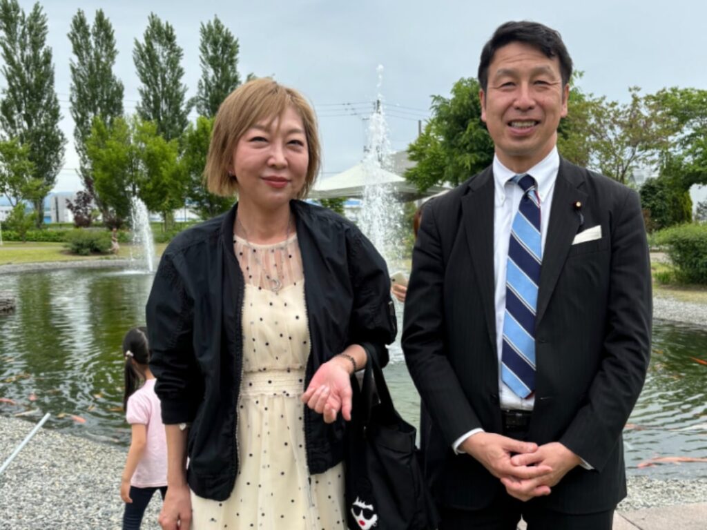 室井佑月 米山隆一