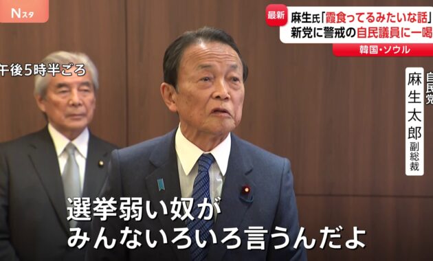 麻生副総裁