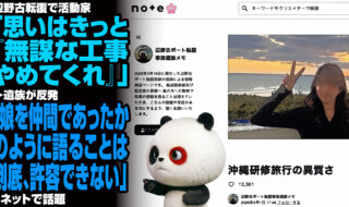 辺野古転覆事故で活動家「思いはきっと『無謀な工事やめてくれ』」→遺族が反発「娘を仲間であったかのように語ることは到底、許容できない」に共感の声